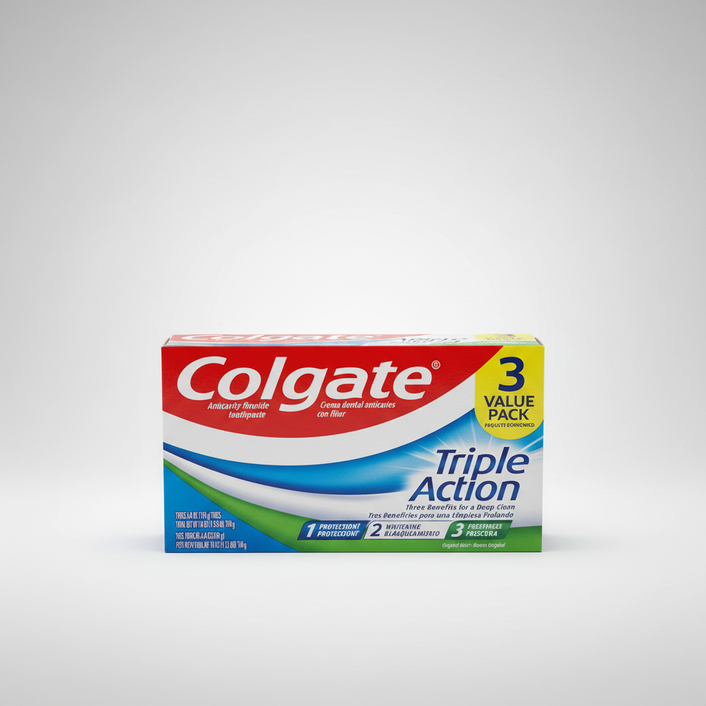 Colgate Tripe Action-Pack 3 pz